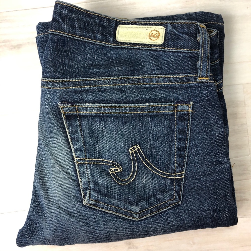 AG Adriano Goldschmied Low Rise boot cut jeans 26